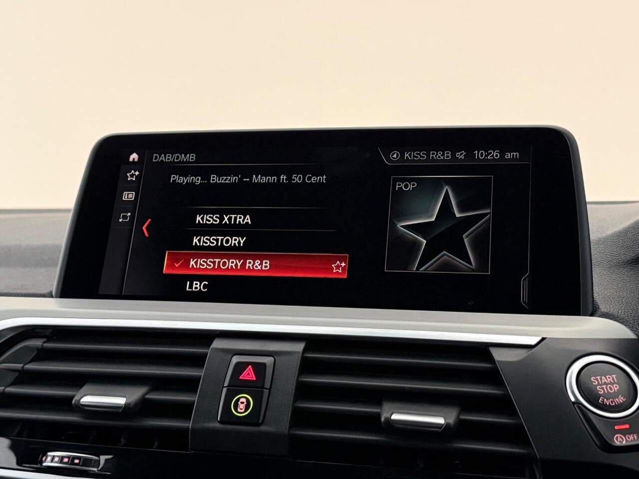 BMW X3 thumbnail Infotainment System