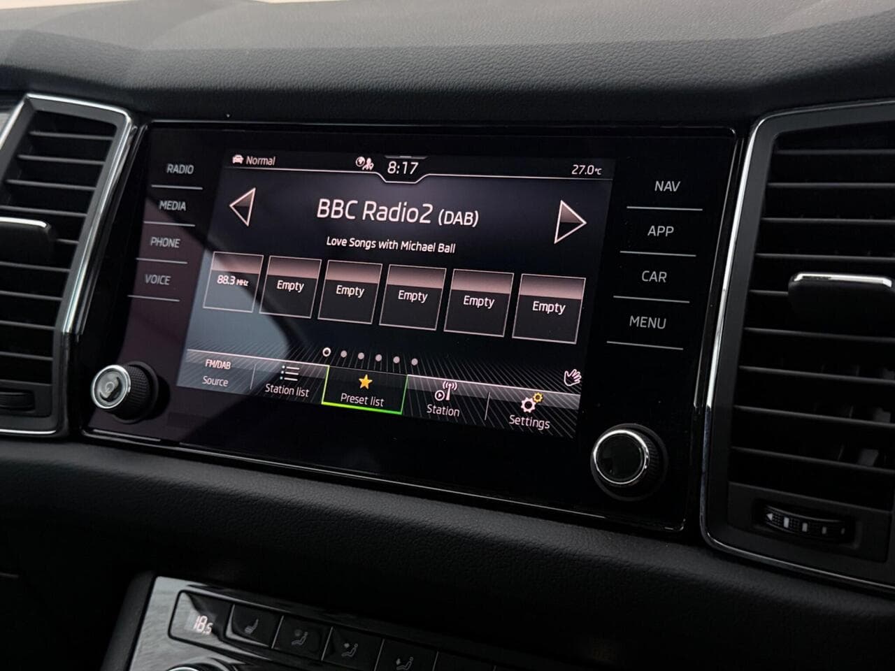 Skoda Kodiaq thumbnail Infotainment System