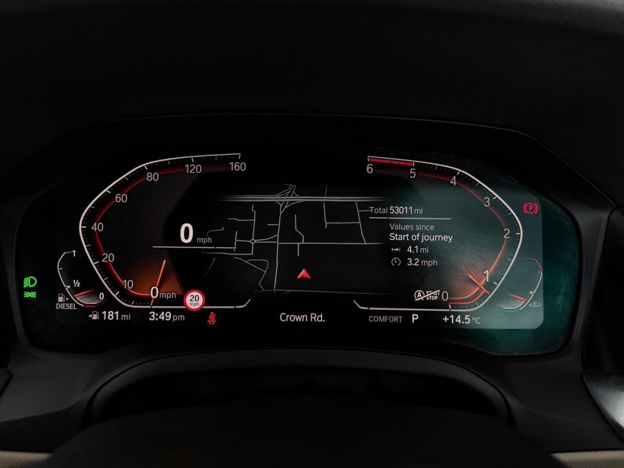 BMW 3 Series thumbnail Driver Instruments