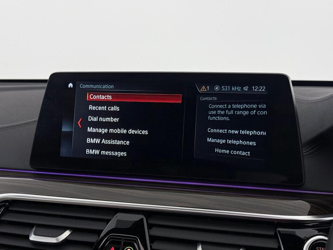 BMW 6 Series Gran Turismo thumbnail Infotainment System