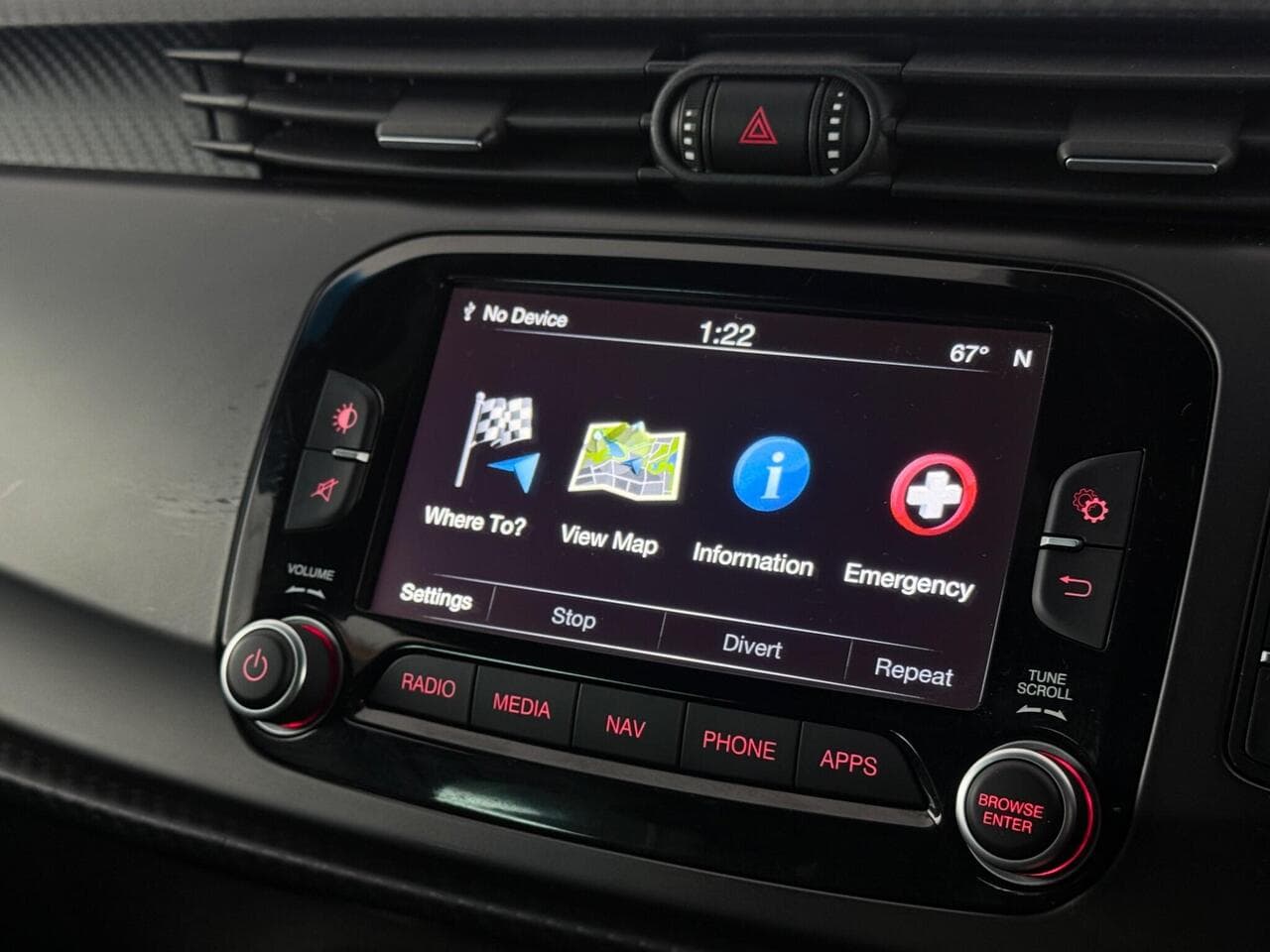 Alfa Romeo Giulietta thumbnail Infotainment System