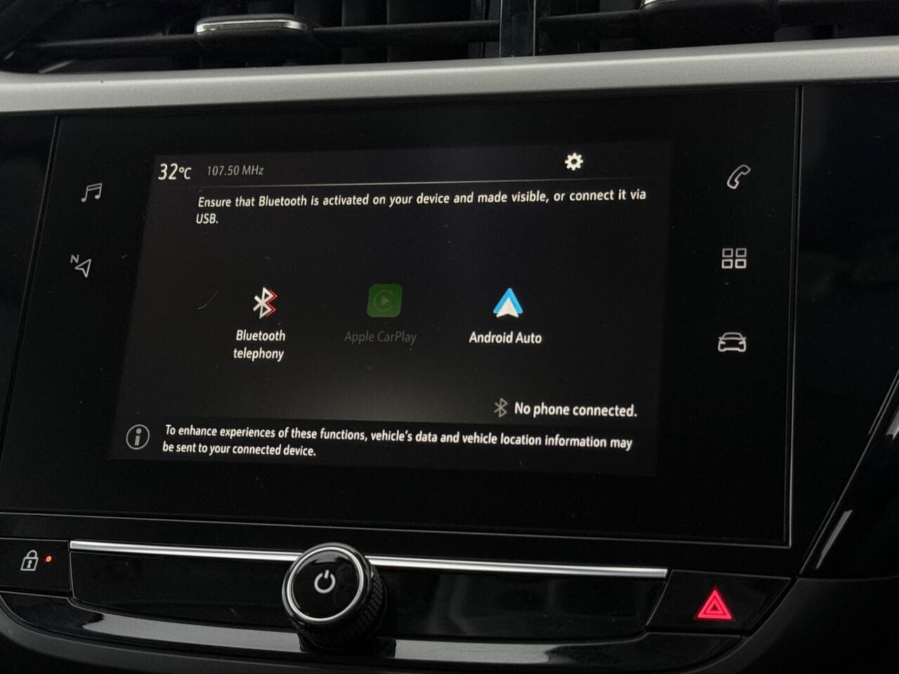 Vauxhall Corsa thumbnail Infotainment System