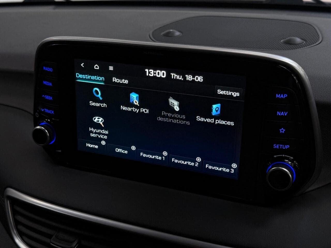 Hyundai TUCSON thumbnail Infotainment System