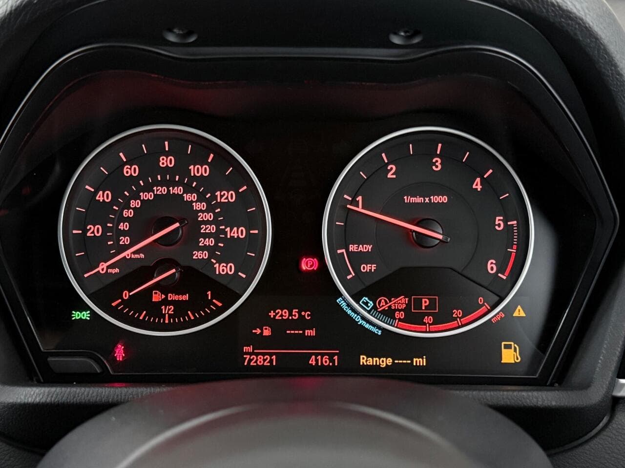 BMW X1 thumbnail Driver Instruments