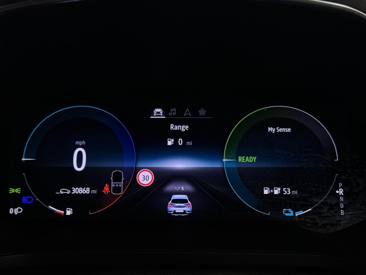 Renault Captur thumbnail Driver Instruments