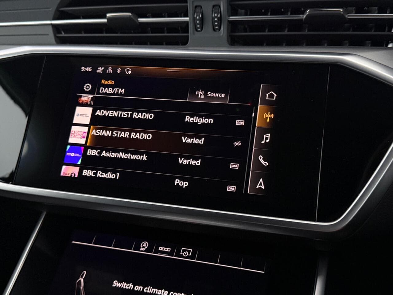 Audi A6 Saloon thumbnail Infotainment System