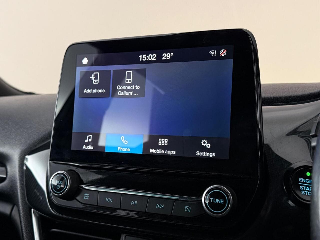 Ford Fiesta thumbnail Infotainment System