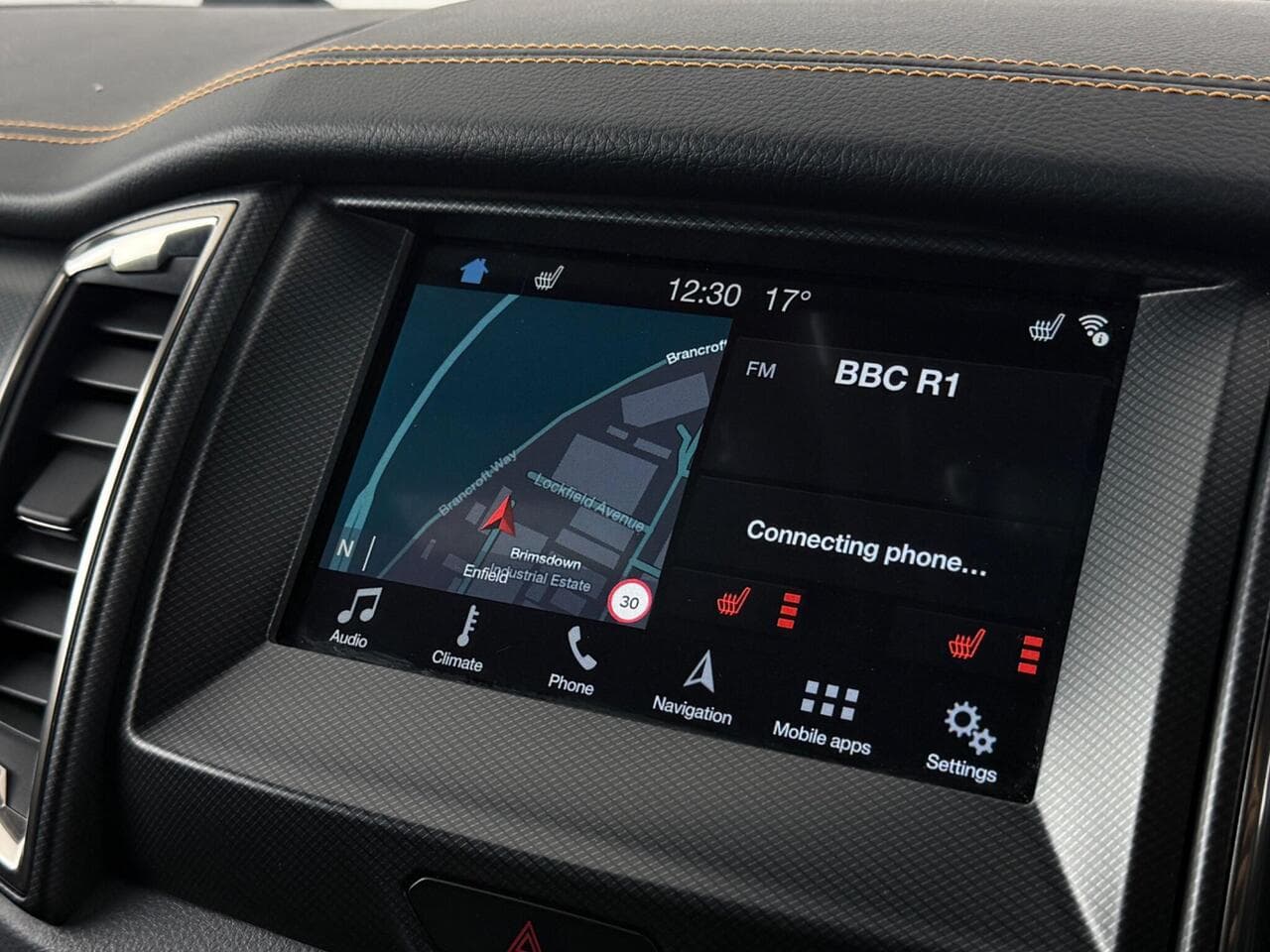 Ford Ranger thumbnail Infotainment System