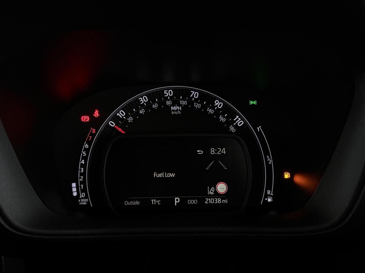 Toyota Aygo X thumbnail Driver Instruments