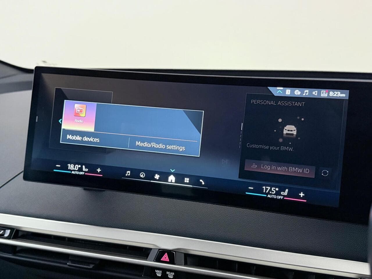BMW iX thumbnail Infotainment System
