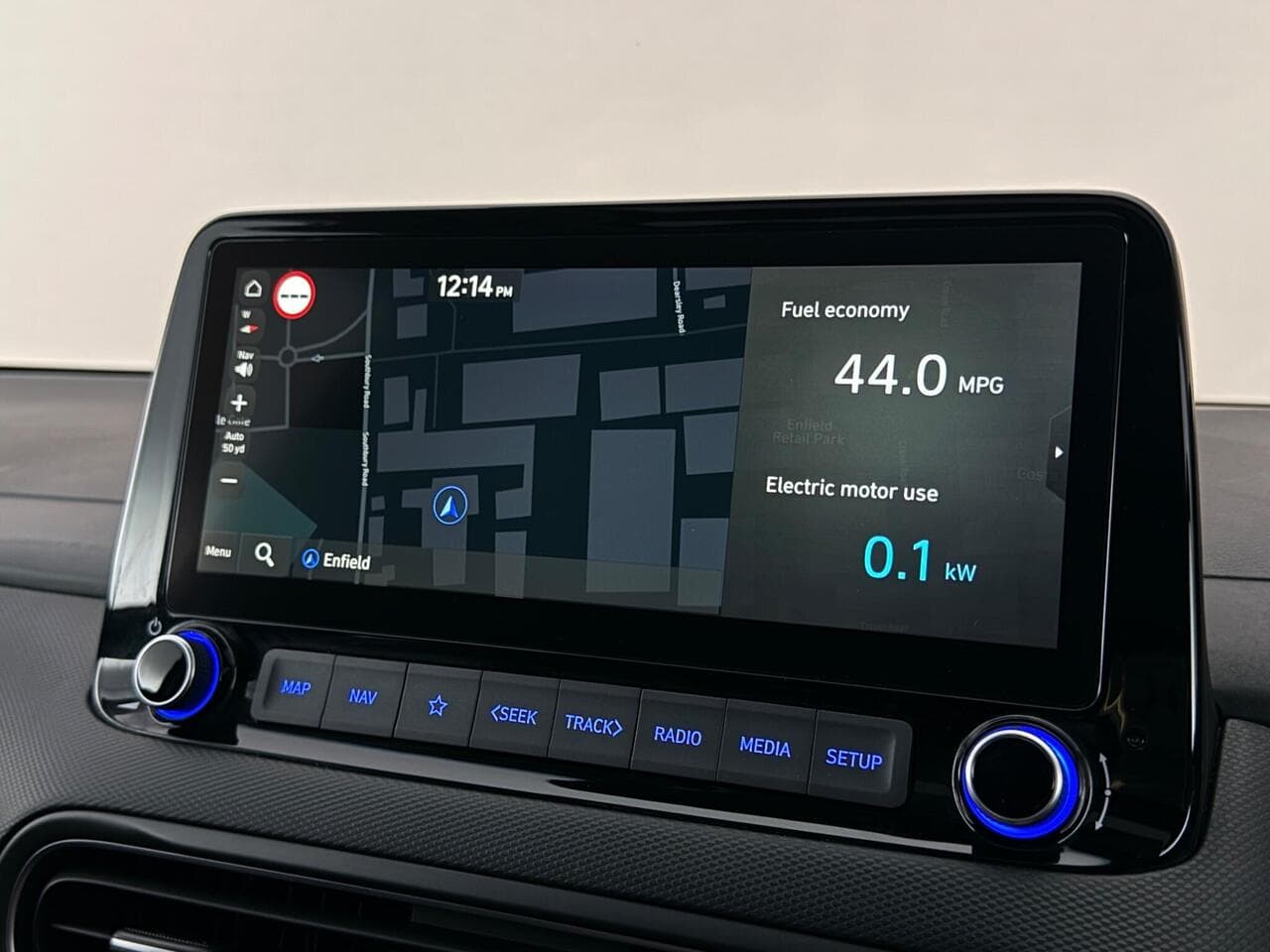 Hyundai KONA thumbnail Infotainment System