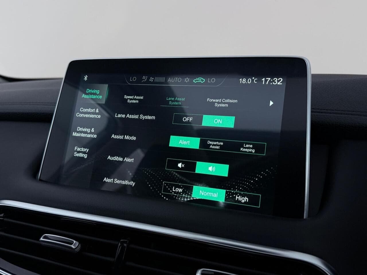 MG MG HS thumbnail Infotainment System