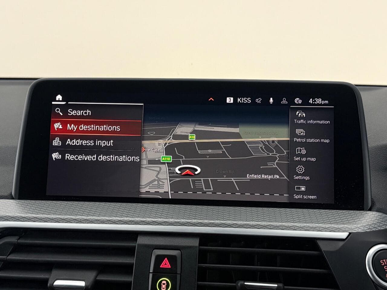 BMW X3 thumbnail Infotainment System