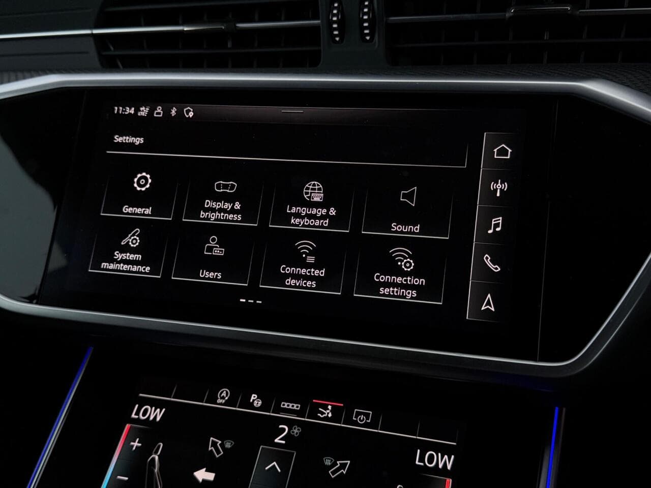 Audi A7 thumbnail Infotainment System