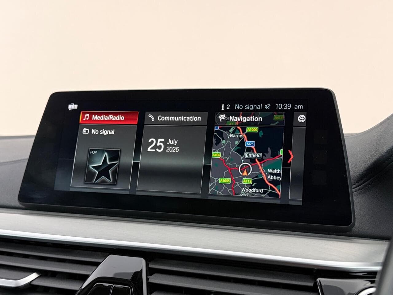 BMW 5 Series thumbnail Infotainment System