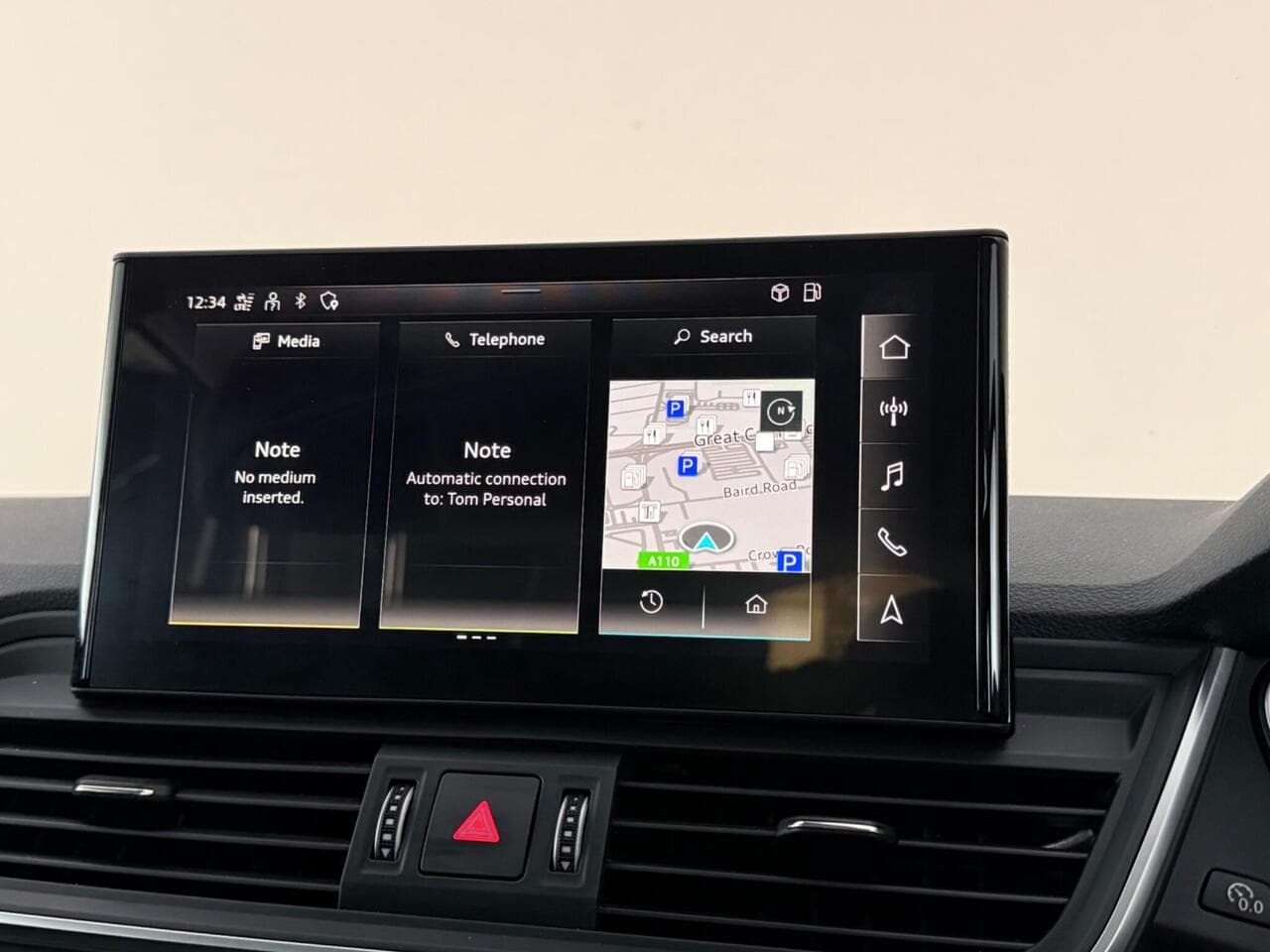 Audi Q5 thumbnail Infotainment System