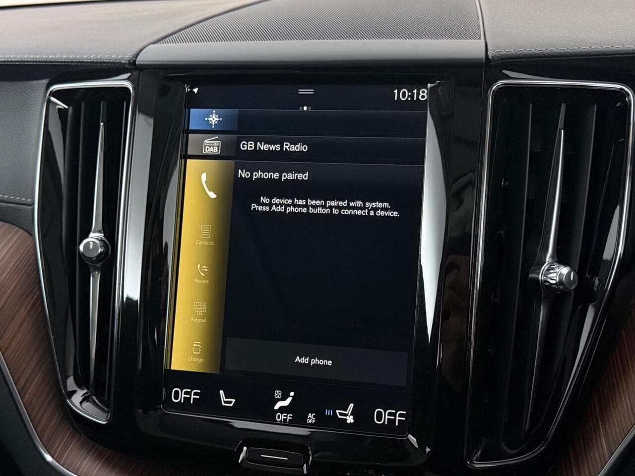 Volvo XC60 thumbnail Infotainment System