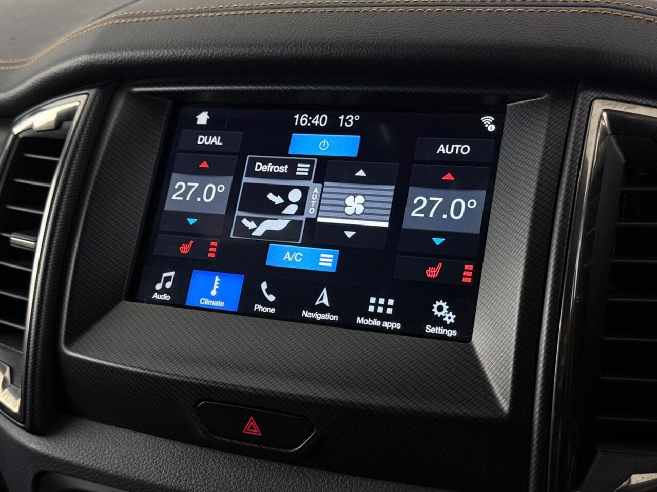 Ford Ranger thumbnail Infotainment System