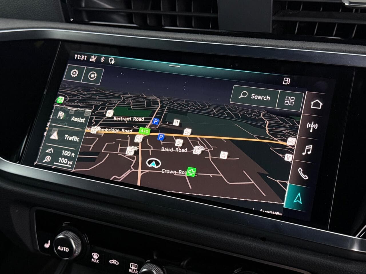 Audi RS Q3 thumbnail Infotainment System