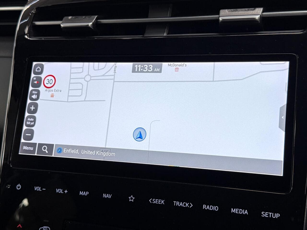 Hyundai TUCSON thumbnail Infotainment System