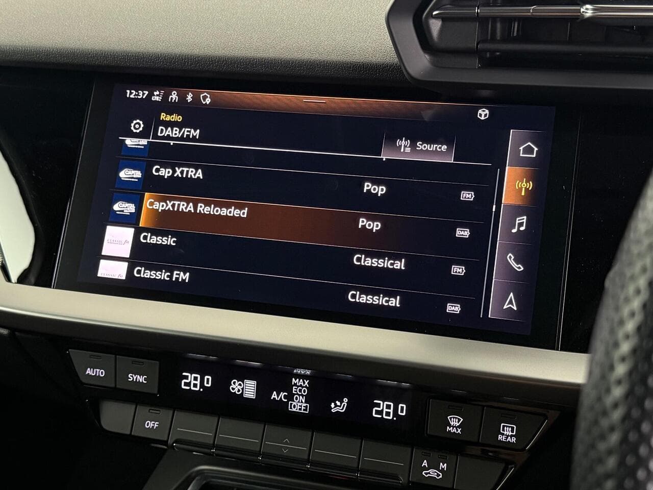 Audi A3 thumbnail Infotainment System