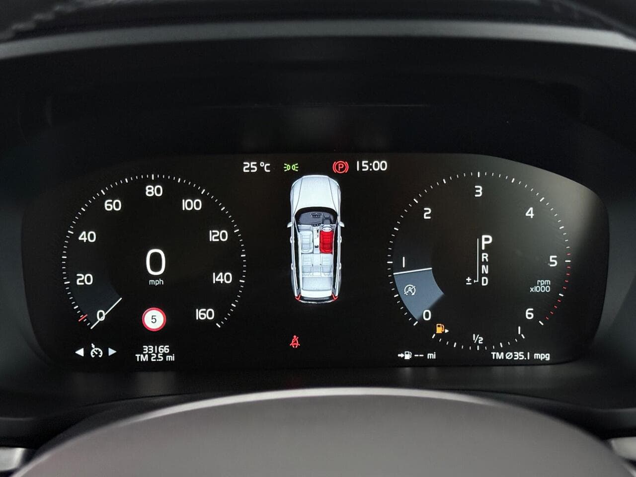 Volvo V60 thumbnail Driver Instruments