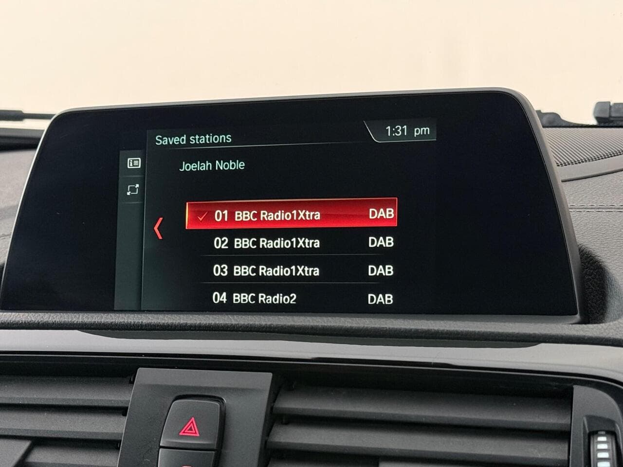 BMW 1 Series thumbnail Infotainment System