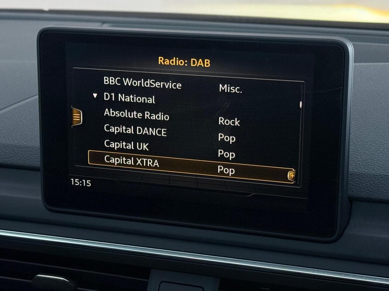 Audi A4 thumbnail Infotainment System