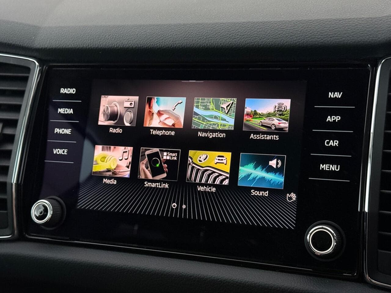 Skoda Kodiaq thumbnail Infotainment System