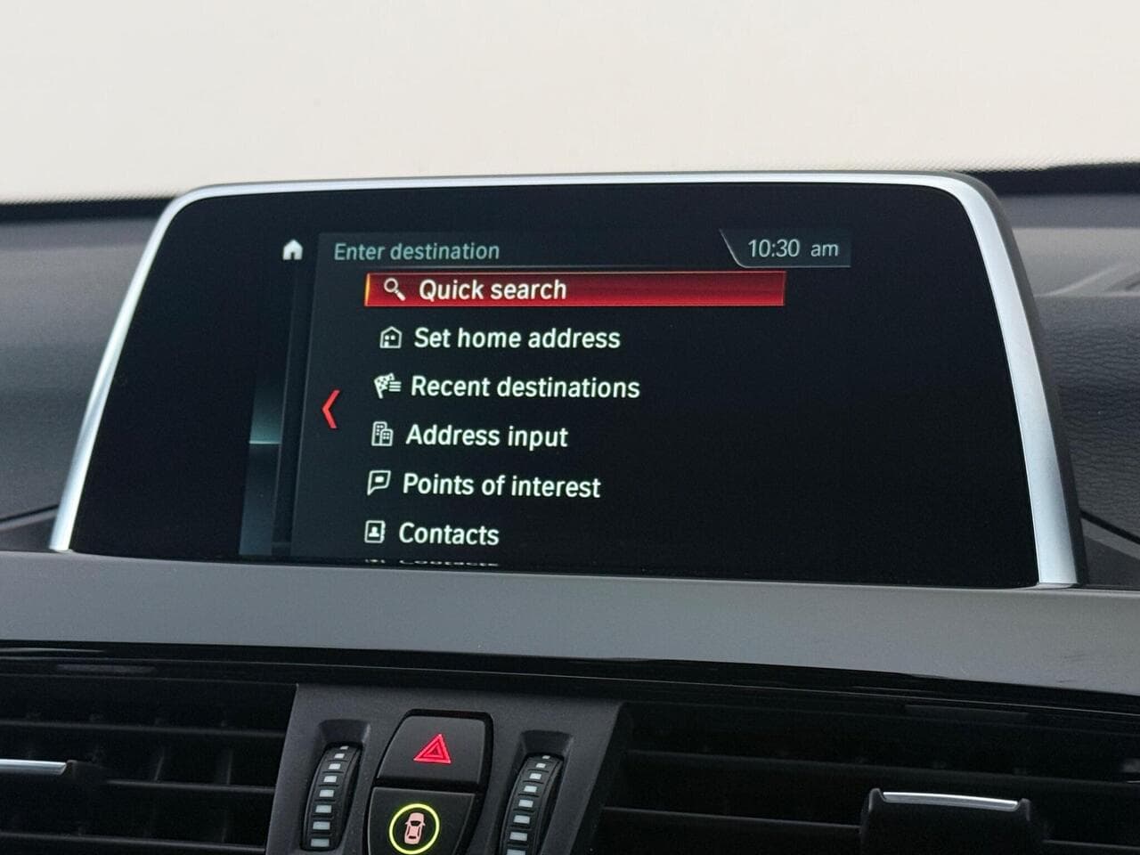 BMW X1 thumbnail Infotainment System