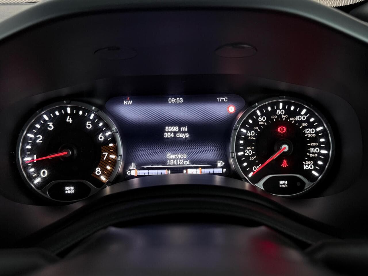 Jeep Renegade thumbnail Driver Instruments