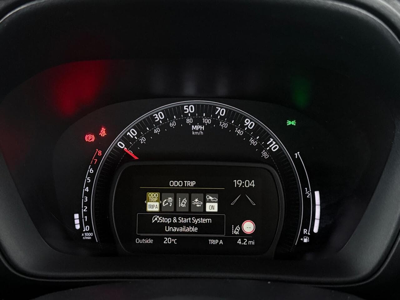 Toyota Aygo X thumbnail Driver Instruments