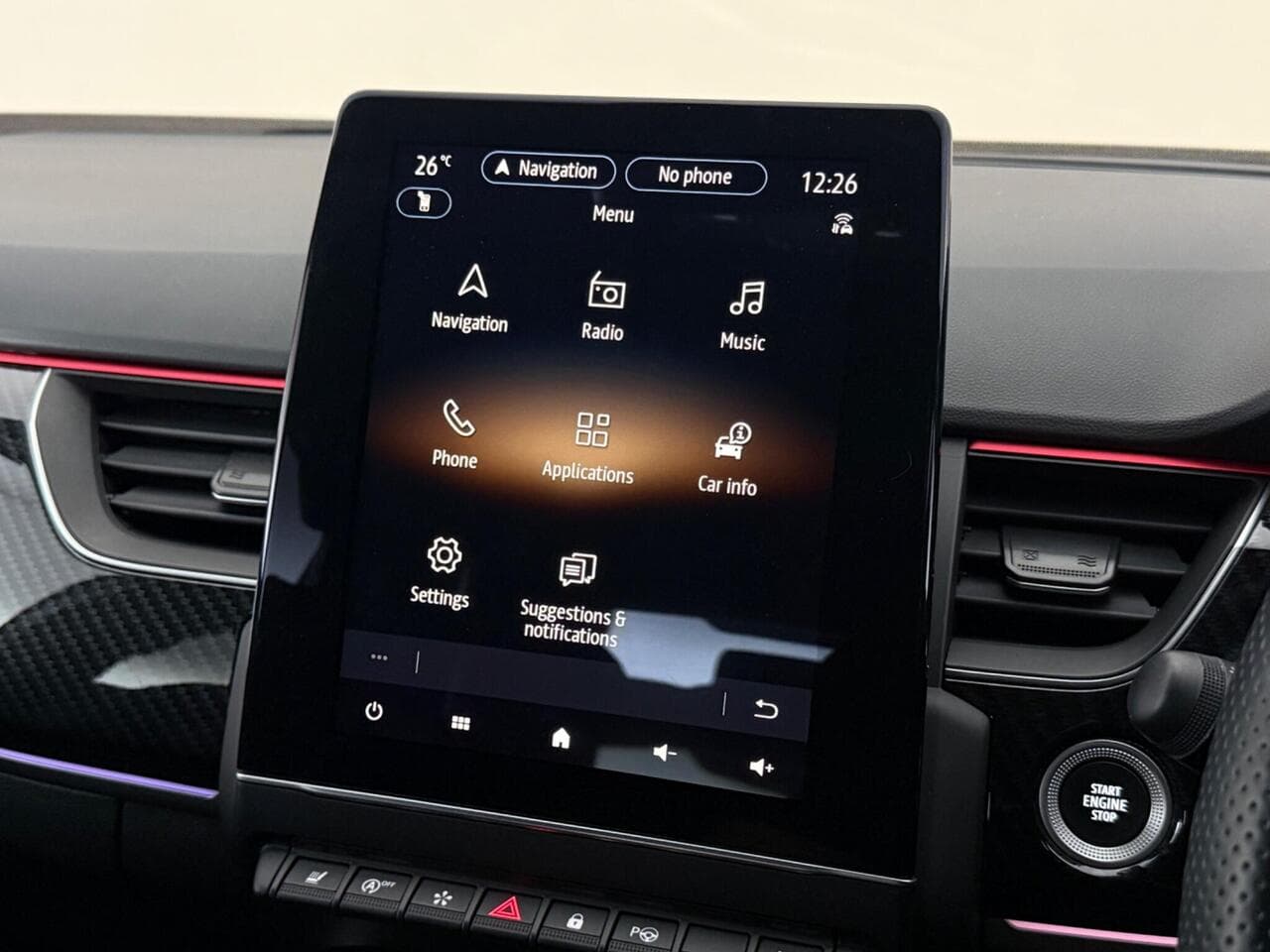 Renault Arkana thumbnail Infotainment System