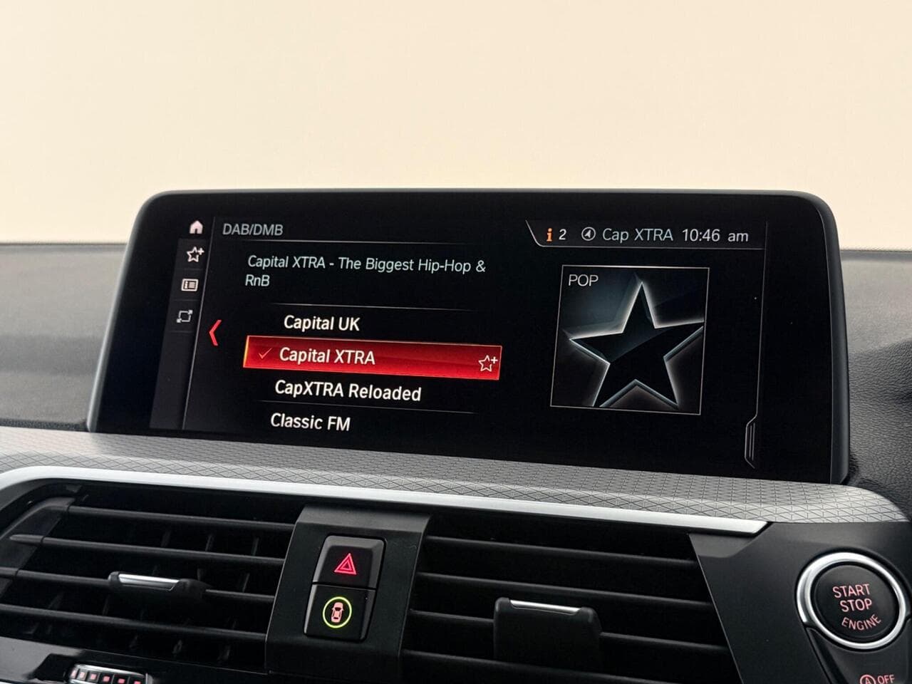BMW X3 thumbnail Infotainment System