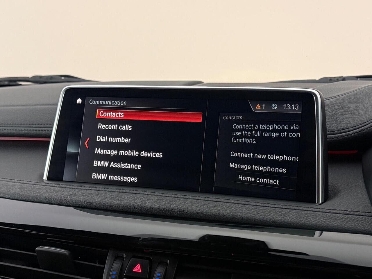 BMW X6 thumbnail Infotainment System