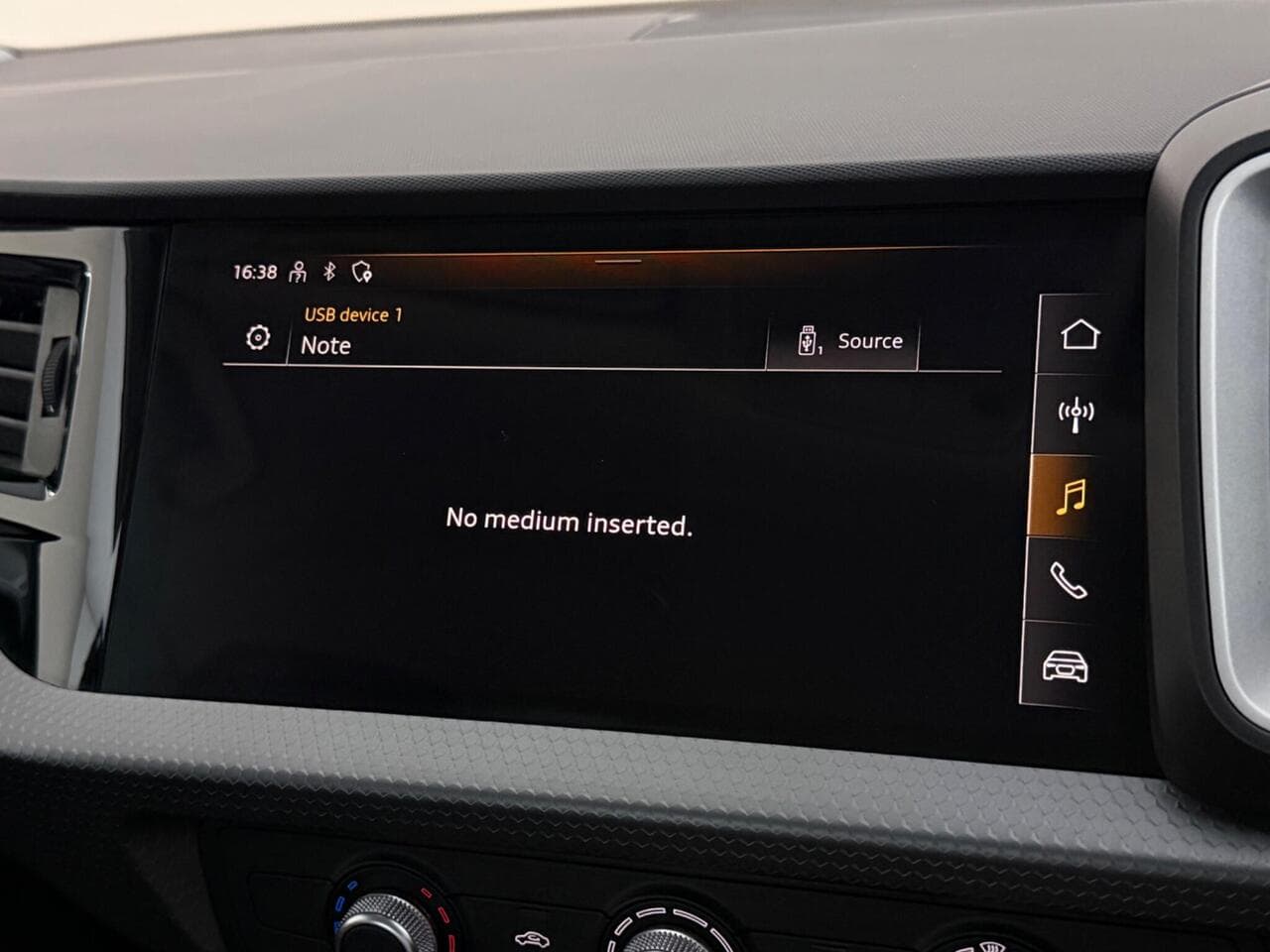 Audi A1 thumbnail Infotainment System