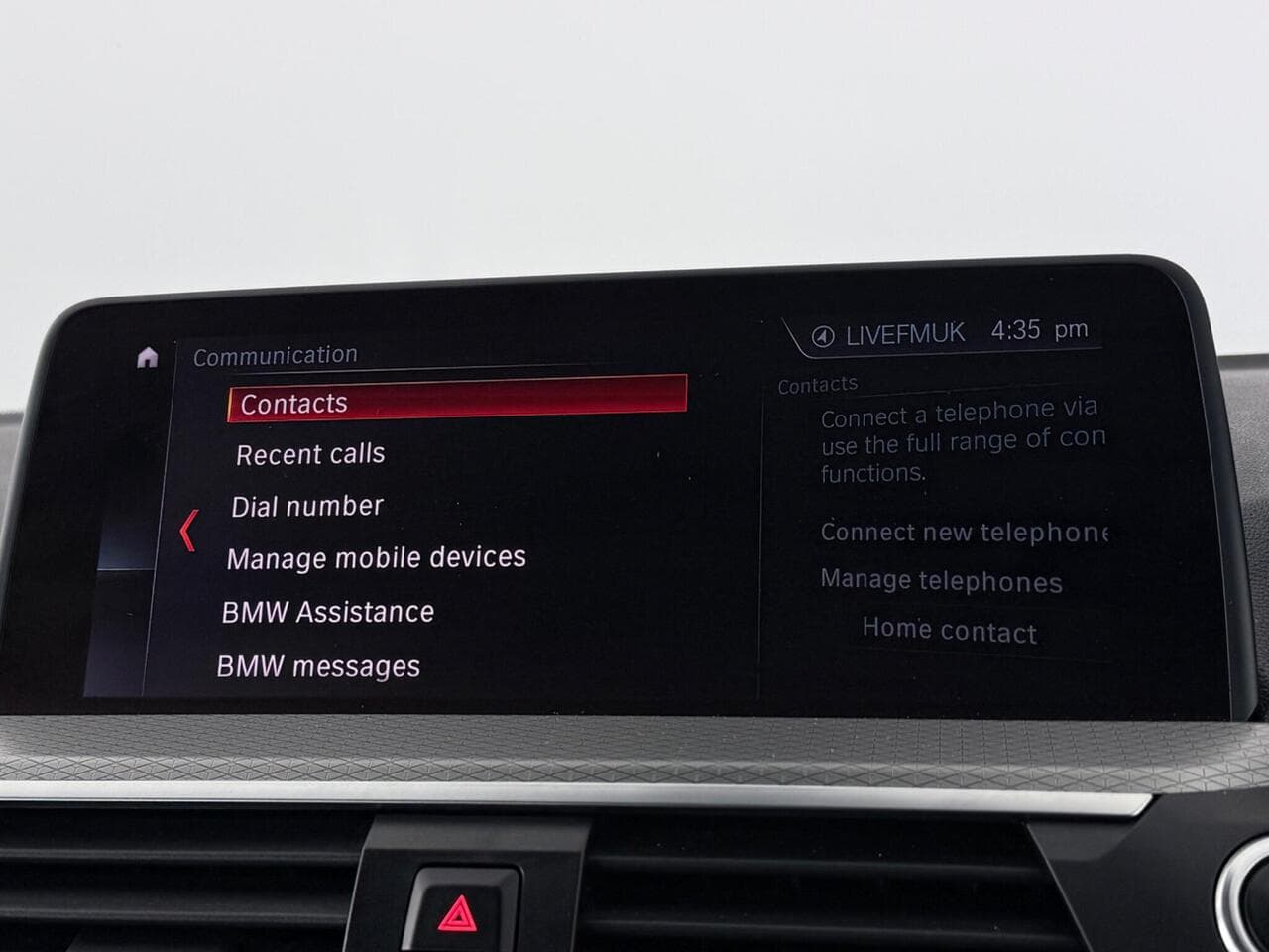 BMW X4 thumbnail Infotainment System