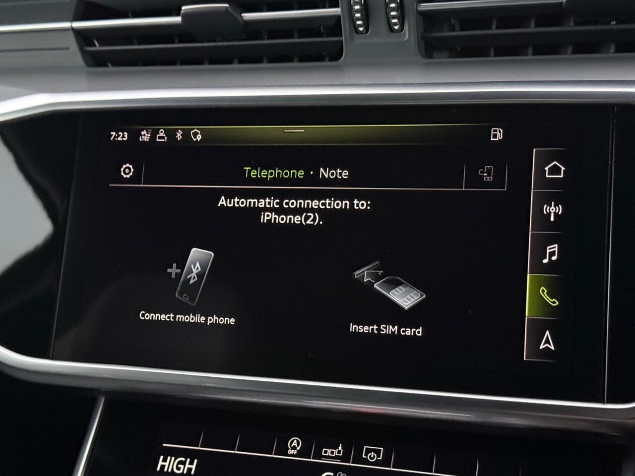 Audi A6 Saloon thumbnail Infotainment System