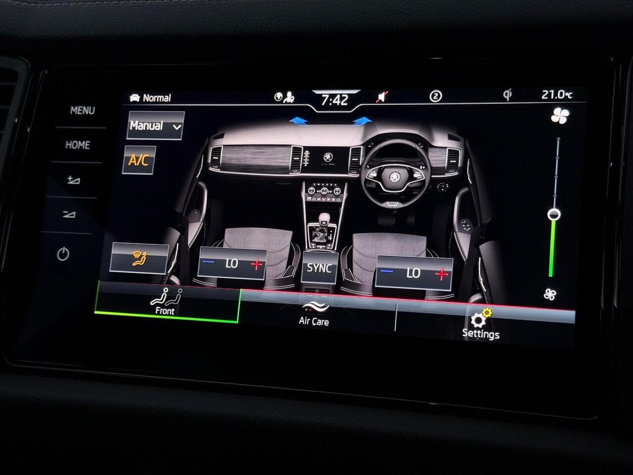 Skoda Kodiaq thumbnail Infotainment System