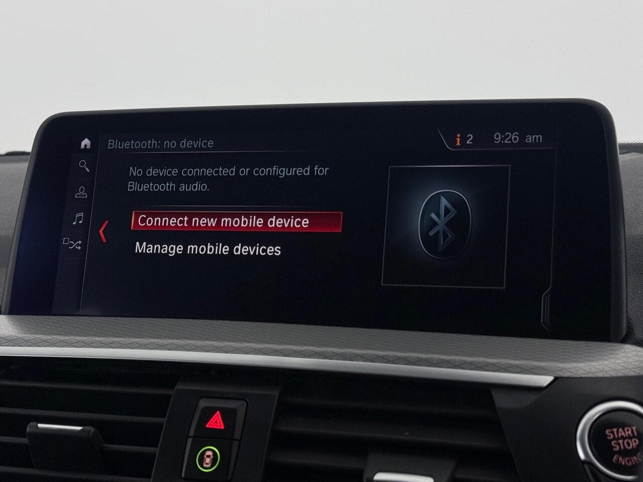 BMW X3 thumbnail Infotainment System