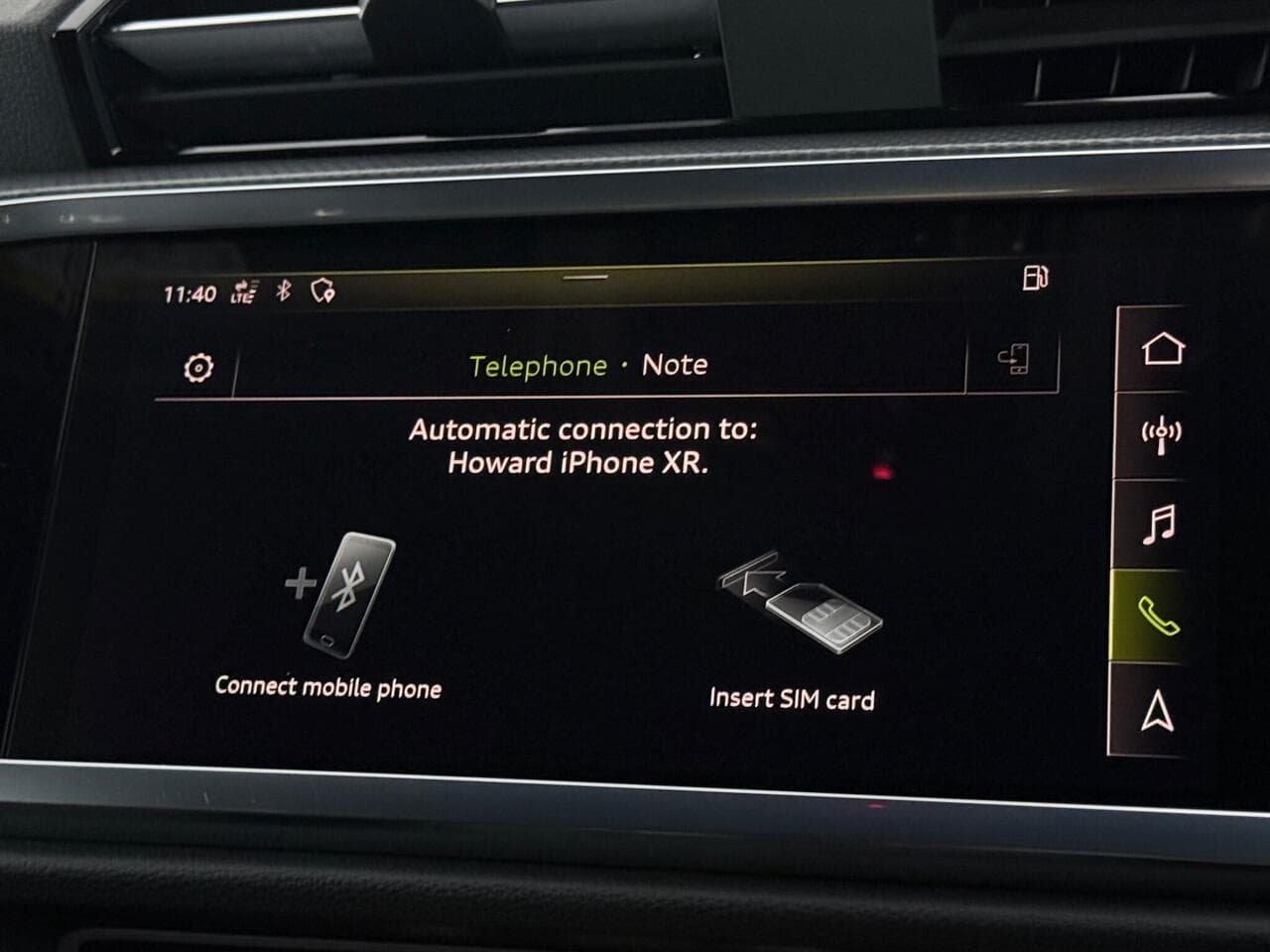 Audi Q3 thumbnail Infotainment System