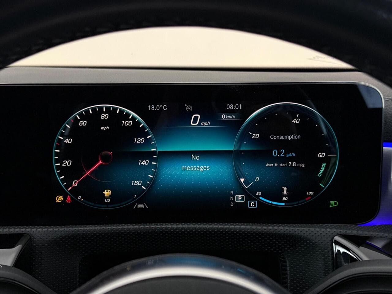 Mercedes-Benz CLA thumbnail Driver Instruments