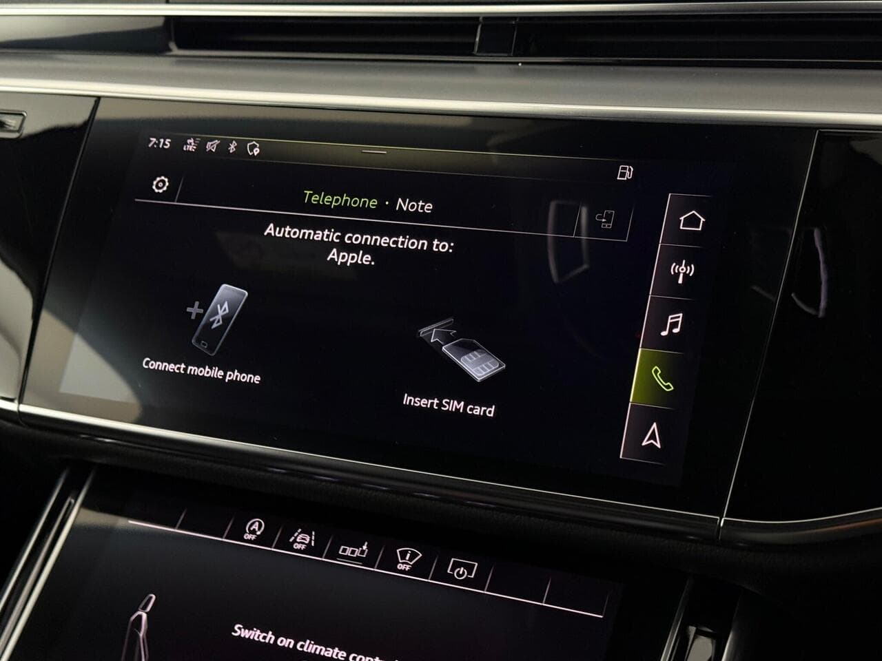 Audi A8 thumbnail Infotainment System