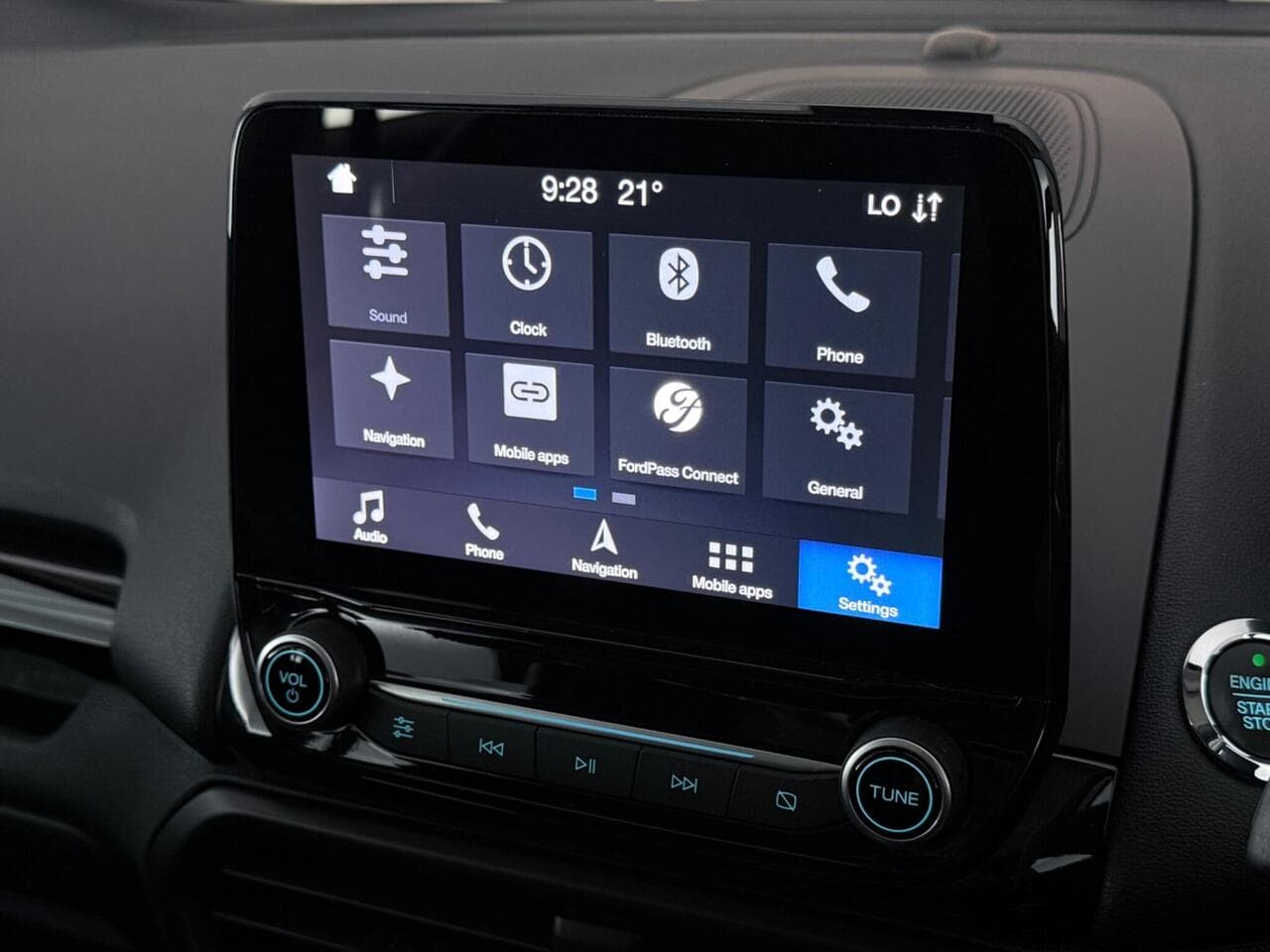 Ford EcoSport thumbnail Infotainment System