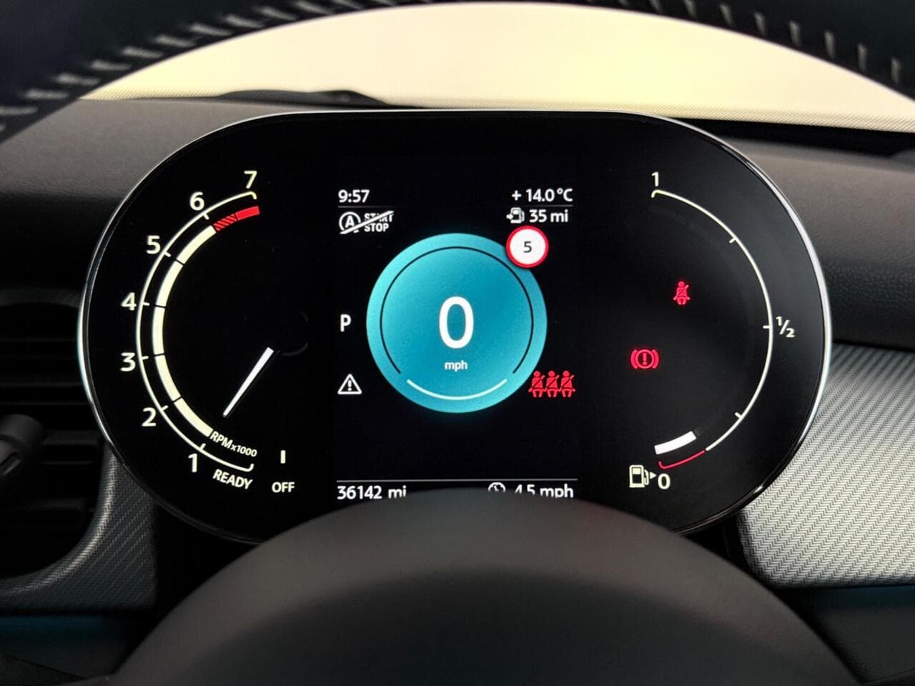 MINI Hatch thumbnail Driver Instruments