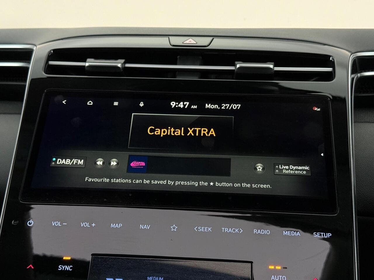 Hyundai TUCSON thumbnail Infotainment System