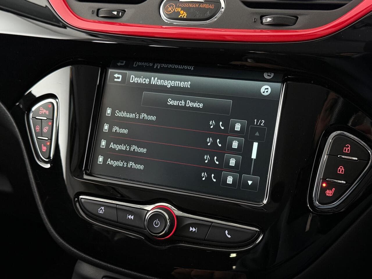 Vauxhall Corsa thumbnail Infotainment System