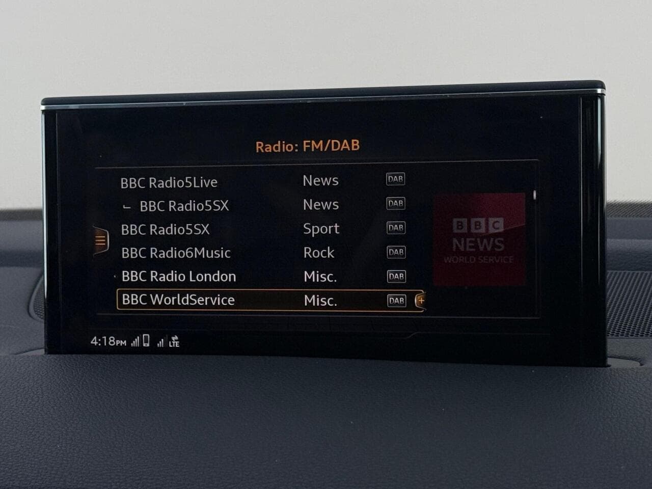 Audi Q7 thumbnail Infotainment System