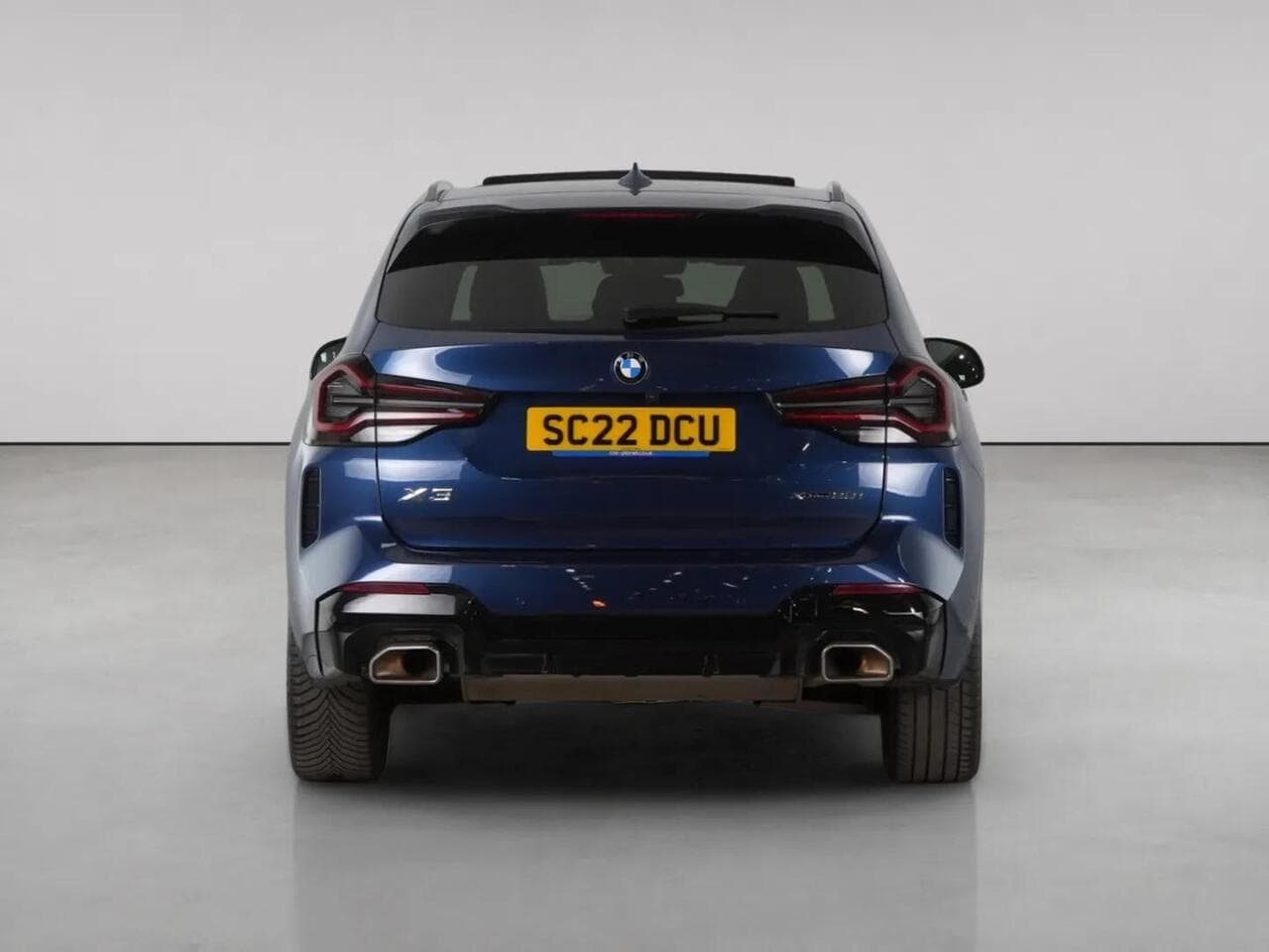 BMW X3 thumbnail Rear