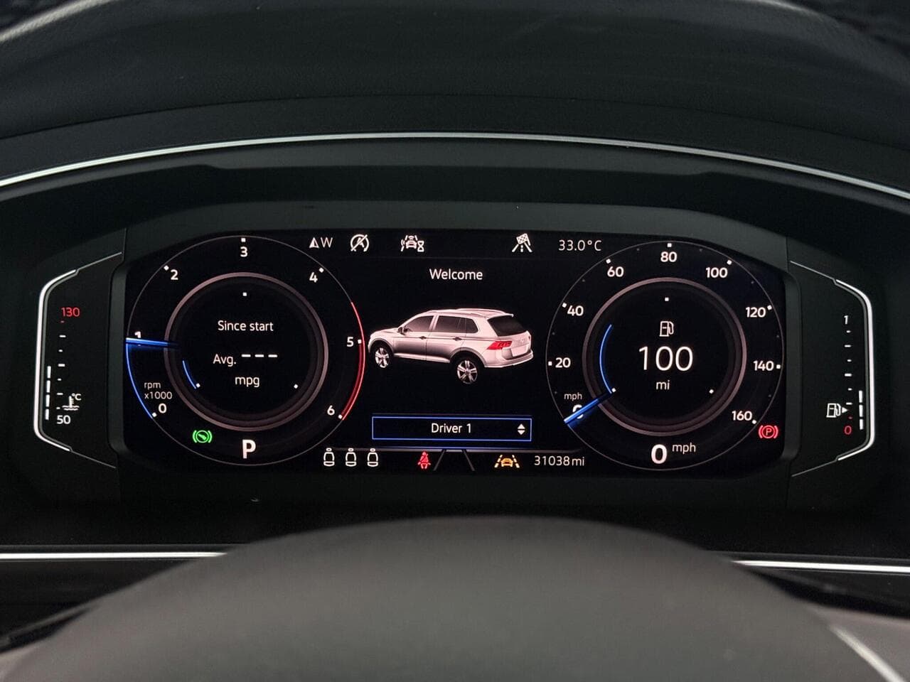Volkswagen Tiguan thumbnail Driver Instruments
